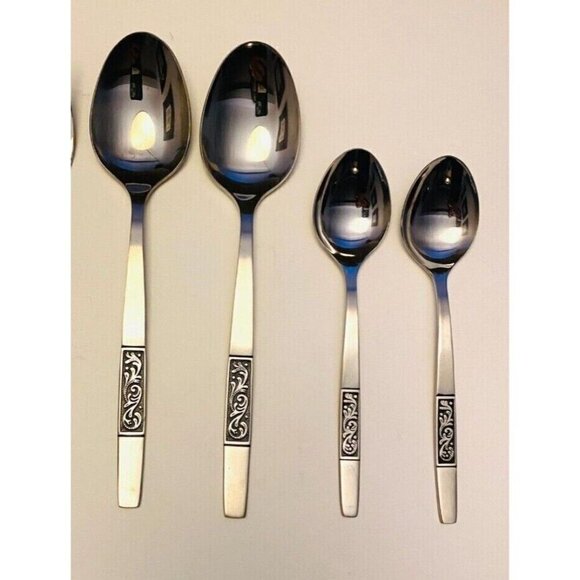 Vintage AMEFA Royal Damask Stainless Steel Holland Mixed Lot of 17 pieces New - Picture 8 of 12